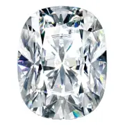Gemstone Moissanite Pure Light D-E-F Color 10X8mm Long Cushion