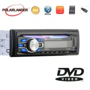 Single 1 Din Car Radio Audio Stereo DVD CD MP3 Player Bluetooth USB/AUX/SD/FM