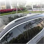Compatible for Nissan Qashqai J11 2015-2020 Silver Decorative Roof Rack Rails Luggage Carrier Bars Car Accessories