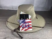 Herschel Khaki Aussie Hat NWT Size Large