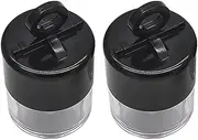 CALLARON 2pcs Box Powder Box Body Powder Dispenser Makeup Mini Containers Empty Powder Container Loose Powder Container Loose Powder Jar Compact As Powder Puff Box Travel