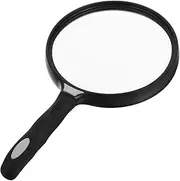 WOFASHPURET Handheld Magnifier Lens Magnification for Seniors Book Page Magnifier Tool to Enhance Reading Experience Reduce Strain and Fatigue for Home Travel
