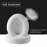 2 Replacement Ear Pads Cushion for Beats by dr dre Studio 2.0 Headphone WHITE