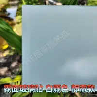 在飛比找蝦皮購物優惠-HF居家隔熱紙(靜電貼-白霧砂1202-台灣現貨)客製化裁切