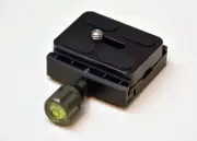 Quick Release PLATE Assembly for Arca Swiss, with 50mm plate, bubble level, tool