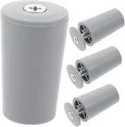 [Beatifufu] 4pcs Blind Stoppers for Roller Shutters Easy Install Replacement Window Fasteners Safety Window Stoppers Grey DIY Blind Accessories for Home Use