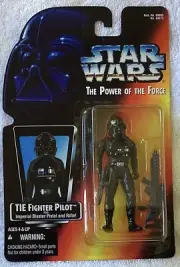 Star Wars The Power Of The Force TIE FIGHTER PILOT with Weapons Item No:69673