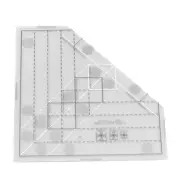 Grids Quilt Ruler Professional Acrylic Precise Scale Household Sewing Ruler US