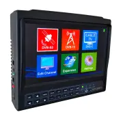 KPT-702ST+AHD Spectrum Satellite Finder DVB-S2/T2/C 7-inch LCD Touchscreen Signal Strength Meter USB HDMI AV Rechargeabl