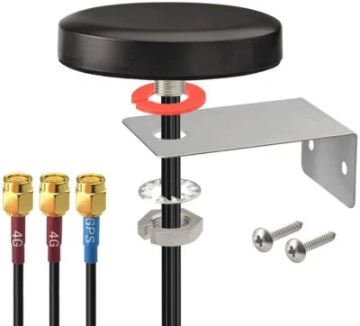 4G LTE Cellular GPS Fixed Bracket Wall Mount Antenna For Gateway Modem Router