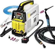 SSIMDER Tig Welder TIG-200 220V TIG MMA 2 in 1 Welding Machine Stick Arc Welding DC IGBT Inverter Welder Machine for Metal Fabrication/Automotive/DIY/Workshops,Best for Beginner