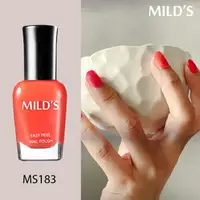 在飛比找樂天市場購物網優惠-《MILD’S曼思》水性可剝指甲油─澄光之約MS183