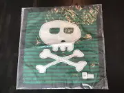 pottery barn kids skull & crossbones pillow sham, 16 X 16, Pirate,