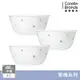 【美國康寧】CORELLE 紫梅3件式450ml中式碗組-C07