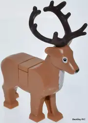 LEGO Reindeer (10275 / 40499) Elf Clubhouse / Santa's Sleigh Minifig Deer Stag