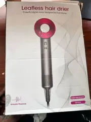 Advanced High Speed Leafless Hair Dryer Brand New In Box- 5 Nozzles, Quick Dry