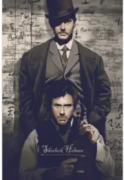 NYCC 2022 Sherlock Homes Watson Yvan Quinet Poster Giclee Print 16x24 Mondo