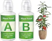 Generic Hydroponic Fertilizer - A & B Nutrients, Plant Food for Hydroponics & Potted Plants