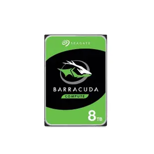 【SEAGATE 希捷】新梭魚 BarraCuda 8TB 3.5吋 5400轉 SATAⅢ 桌上型硬碟(ST8000DM004)