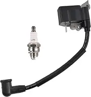 Ignition Coil With Spark Plug 4140 400 1308 (New Version: After Jun. 2001) For Stihl FS38 FS45 FS46 FS55 FC55 FC55Z HL45 HL45-DZ HL45Z HS45 HS45Z KM55 KM55C KM55R KM55RZ MM55
