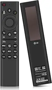 BN59-01385A Nine Key Combinations Solar Power Voice Remote Replacement for Samsung Smart TV, Replacement Voice Remote Control with USB Type-C Compatible with Samsung Remote Control for Smart TV