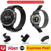 Fr Garmin Fenix 7 7X 7S 6 6S 6X 5 PRO Plus Tactix Band Replacement Nulon Strap