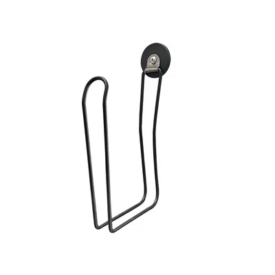 1Pcs Magnetic Paper Towel Holder,Hanging Paper Towel Holder,Black Towel Rack,...