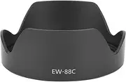 EW 88C ABS Mount Lens Hood Sun Shade Shield 82mm Lens Replacement with EF 24-70mm 24-70 II Camera Mount