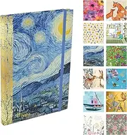 TGSC | Van Gogh Starry Night A5 Notebook | Journal Notebook Lined to Unleash Creativity | Premium Journals for Women, Students and Professionals | Inspiring A5 Lined Notebooks for Women