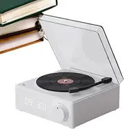 Speakers for Record Player | Wireless Travel Speakers Record Player Speaker - Turntable Speakers, Record Player Speakers for Parties, Bedroom, Hiking, Biking, Beach
