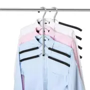 2x Multi-layer Coat Hangers With Non-Slip Padding For Coats Sweaters PantS