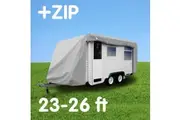 Caravan Cover with Zip - 23-26ft