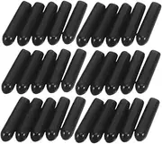 BESTOYARD 600pcs PVC Threaded Pipe Protectors Flexible Insulated End Caps for Bolt and Screw Nut Covers for Electrical Wire Home and Industrial Use