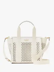 Kip Perforated Leather Small Tote