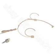 HSP2 Headset Head Microphone for Sennheiser Wireless Body pack 3.5mm Stereo Lock