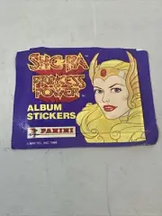 1986 She-ra Princess Of Power Panini Album Stickers Card Unopened Pack New Rare
