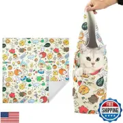 Poochies Sprouts Cat Grooming Wrap, Cat Wrap for Cutting Nails to Prevent Esc