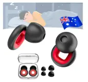 Artevive Ear Plugs,Reusable Silicone Earplugs for Noise Reduction Sellp & Moto~