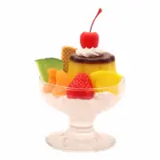 Happy Pudding A La Mode Food Sample From Japan