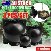 3PCS Plant Rooting Device High Pressure Propagation Ball High Pressure Box GroKJ