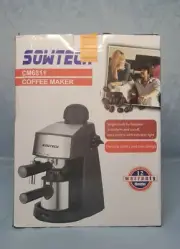 SOWTECH CM6811 COFFEE Espresso Machine Maker 3.5 Bar 4 Cup Cappuccino Machine