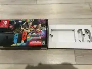 Nintendo switch mario kart 8 bundle box and inserts only.