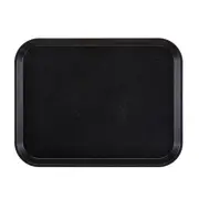 Cambro 1216FF110 16 in x 12 in Black Fast Food Tray