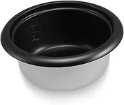 BRIGHTFUFU Rice Cooker Liner Black Kettle Inner Rice Cooker Pot Replacement Cooking Pot Inner Pots Korean Rice Cooker Rice Cooker Make Tahdig Power Inner Cooking Pot Container Aluminum Alloy