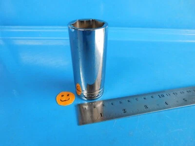 NEW, SNAP ON TOOLS " 1 -1/16 IN. " 1/2 IN. DR. DEEP 6 PT. SOCKET, PART #TS341