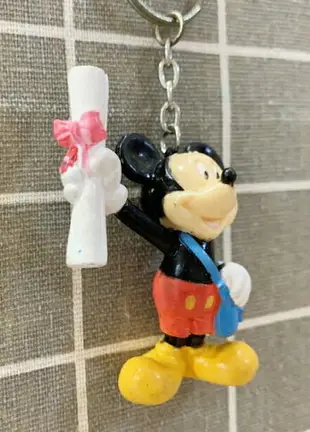 【震撼精品百貨】Micky Mouse 米奇/米妮 造型鑰匙圈 米奇拿信#32541 震撼日式精品百貨