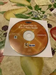 Belkin Hi-Speed USB 2.0 8-in-1 Media Reader Installation CD for Windows XP, 98