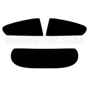 Pre Cut Car Window Tinting Kit for BMW 1 Series 3-Door F21 2011-19 Rear Windows