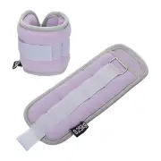 Ankle Weights, Leg Weight Straps Adjustable 1lbs Ankle Weight Set, Purple
