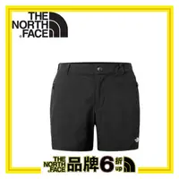 在飛比找PChome商店街優惠-【The North Face 女 DWR透氣運動短褲《黑》